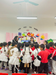 TRƯỜNG MẦM NON CAO VIÊN TỔ CHỨC HỘI THI “GIÁO VIÊN DẠY GIỎI” CẤP TRƯỜNG NĂM HỌC 2025 - 2026