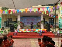 đ/c Hoa khai mạc hội thi