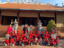 Trường mầm non Cao Viên tổ chức cho trẻ khối mẫu giáo 4 -5 tuổi và 5 - 6 tuổi đi thăm qua khu di tích lịch sử địa phương