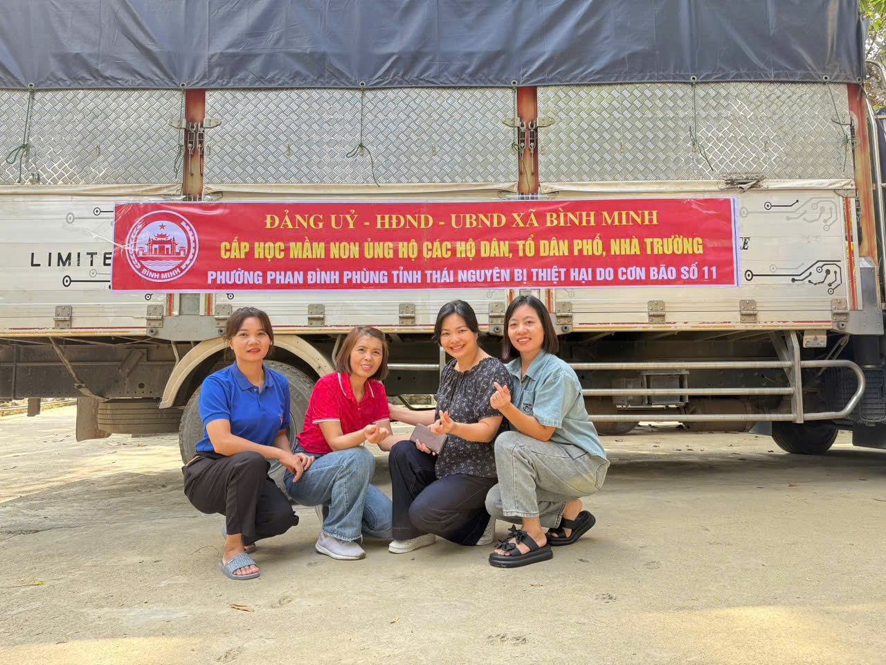 Trường mầm non Cao Viên lan toả yêu thương từ Hà Nội đến vùng lũ Thái Nguyên